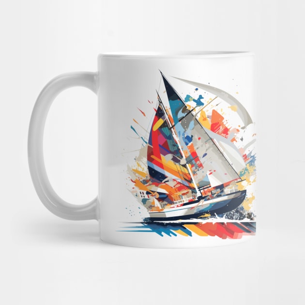 Sailing Boat Sea World Ocean Beauty Discovery Travel by Cubebox